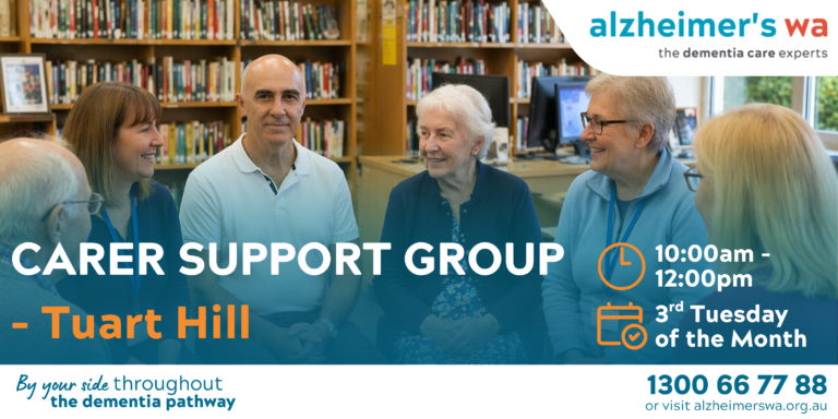 Carer Support Group – Tuart Hill