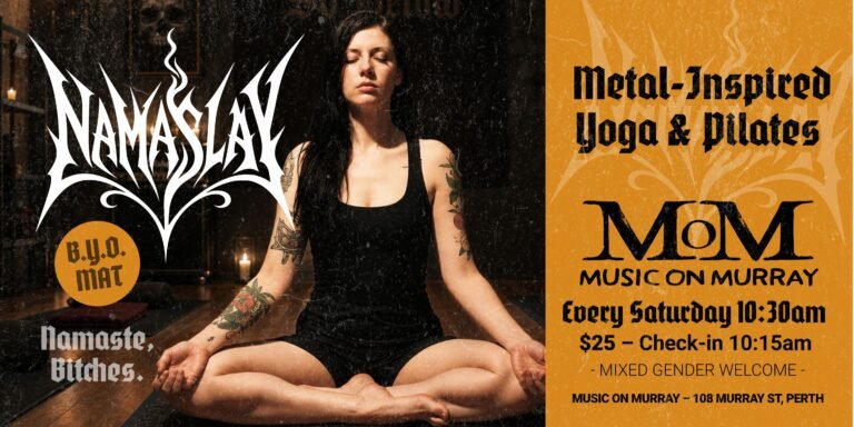 NamaSlay – MoMs Metal Yoga/Pilates