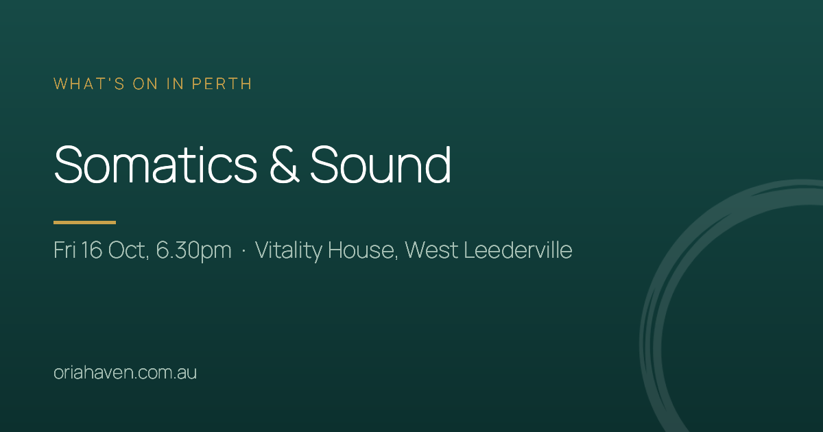 Share card for Somatics & Sound
