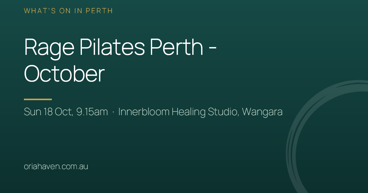 Share card for Rage Pilates Perth – October